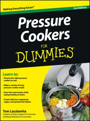 cover image of Pressure Cookers For Dummies